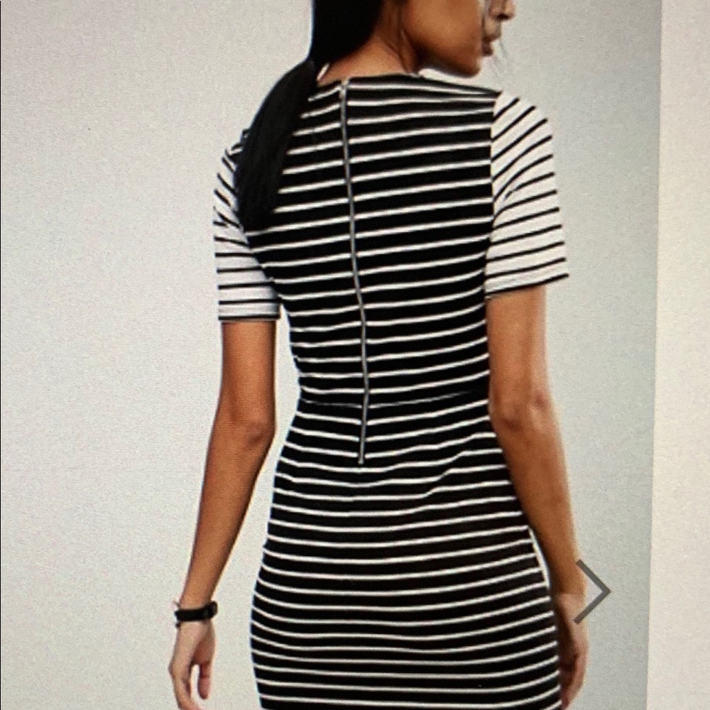 Pep Hem Stripe Dress